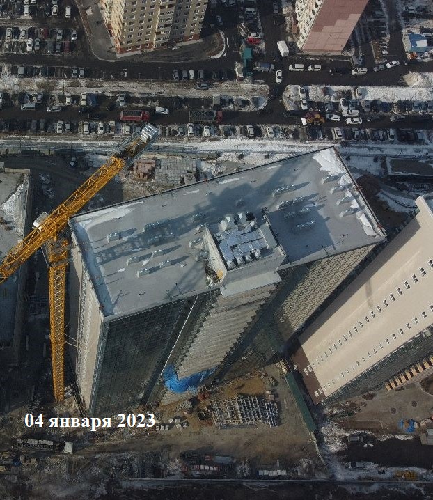 Жилой комплекс Зелёный бульвар, Январь, 2023